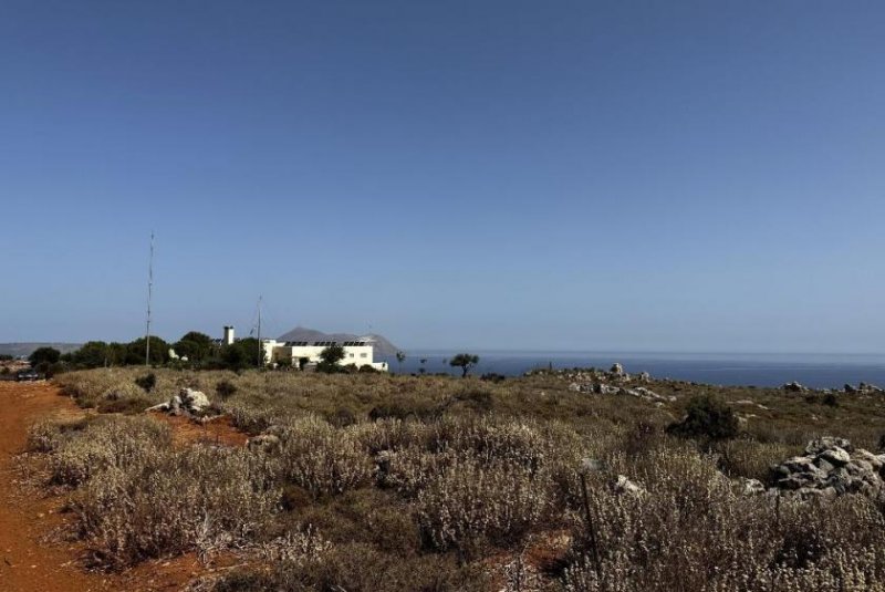 Kokkino Chorio Kreta, Kokkino Chorio: Spektakuläres 80.000 m² großes Grundstück mit Meerblick auf Kreta zum Verkauf Grundstück kaufen